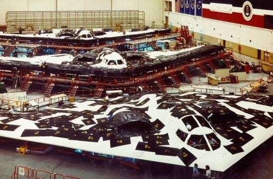 B-2 assembly line