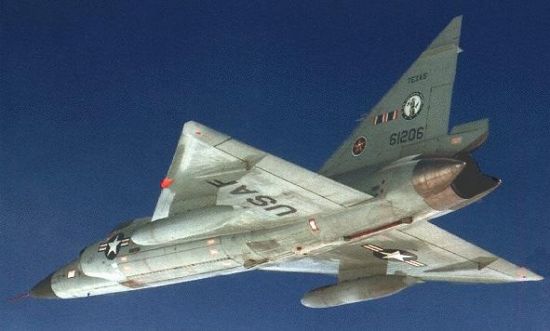 F-102 of the 111th FIS of the Texas ANG