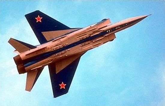 Mikoyan Gurevich MiG-31
