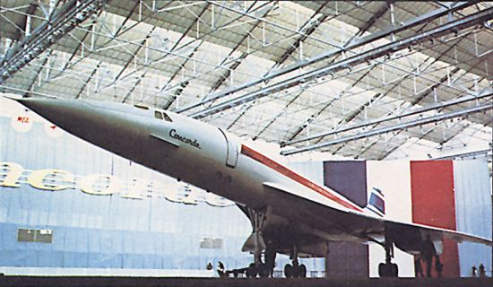Rollout of the first Concorde prototype