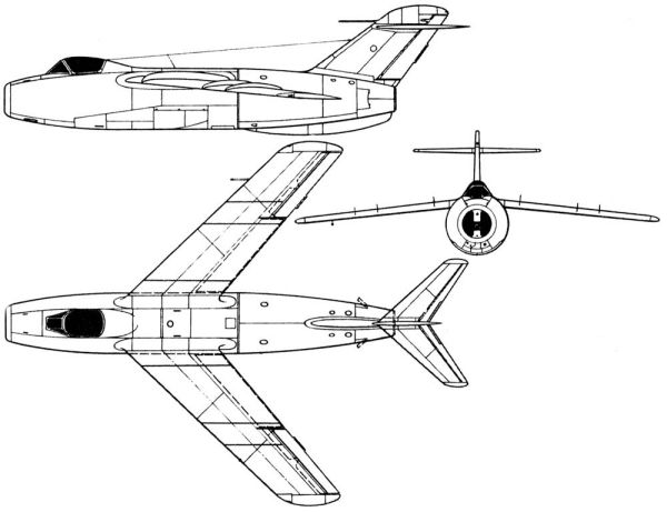 La 176 jet-powered research plane