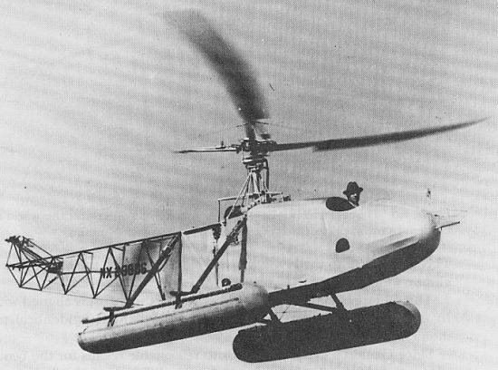 Igor Sikorsky flying his VS-300