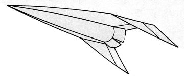 Complete hypersonic vehicle shape derived using momentum principle