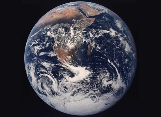 Photo of Earth taken by Apollo 17 astronauts