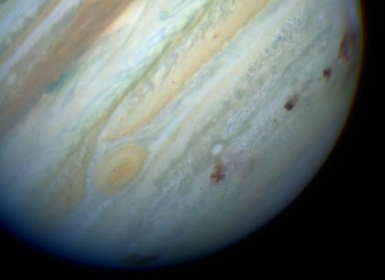 Scars on Jupiter following the impact of Shoemaker-Levy 9 in 1994