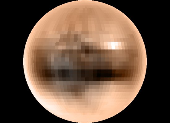 View of Pluto taken by NASA