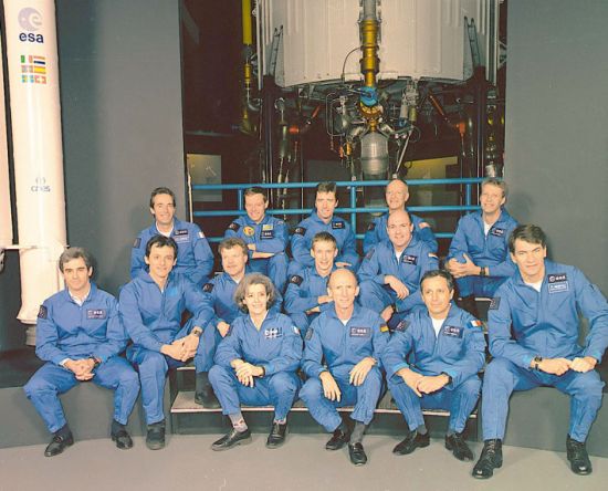 Group of European Space Agency (ESA) astronauts