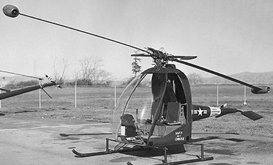 Hiller HOE-1 tip-jet helicopter
