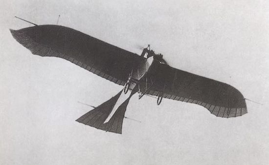 A Taube monoplane as it might have appeared to the Turks
