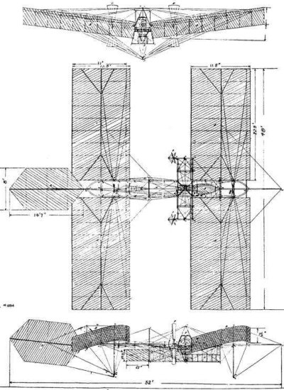 Schematic of a Langley Aerodrome