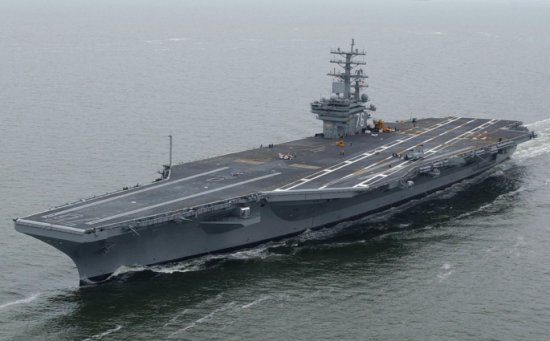USS Ronald Reagan (CVN-76), the newest aircraft carrier in the US Navy