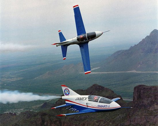 BD-5J military research planes called SMART-1 operated by Freedom Jet
