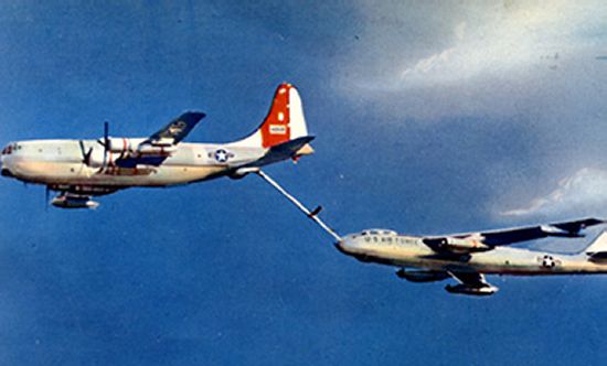 KC-97 refueling a B-47