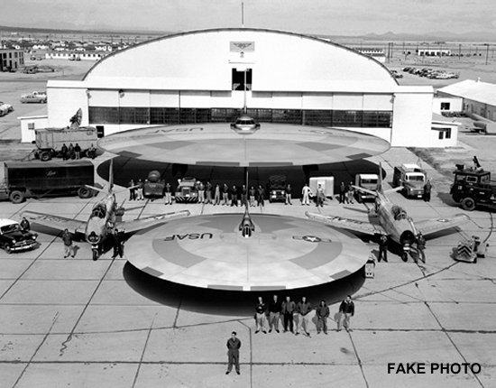 US Air Force flying saucers