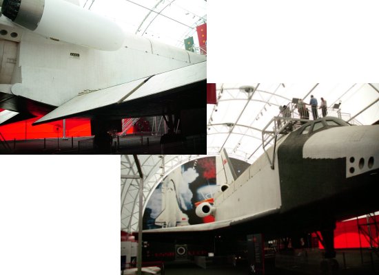 Enclosure constructed for the Analog Buran exhibit in Sydney