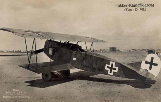 Germany's feared Fokker D.VII fighter