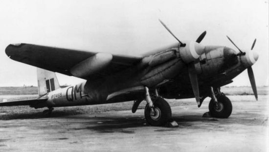 Mosquito FB.XVIII armed with its 57-mm cannon
