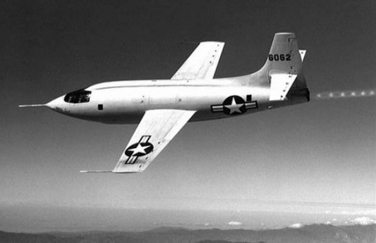 X-1, the first plane to break the sound barrier
