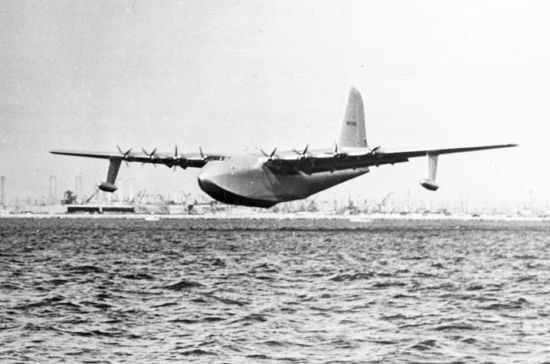 Spruce Goose during its only flight