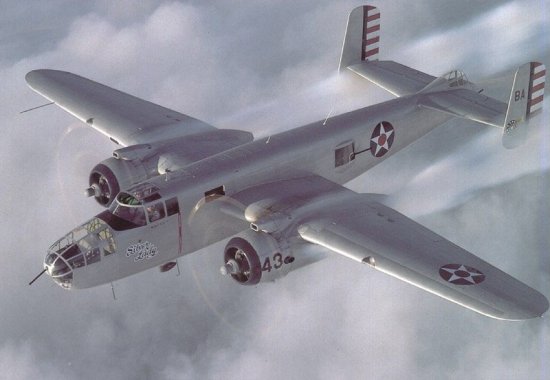 North American B-25 Mitchell bomber
