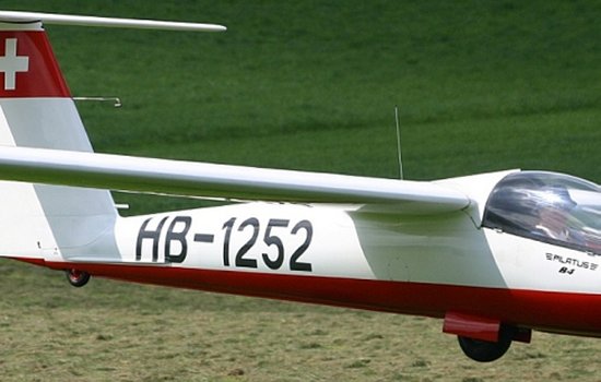 Pilatus B4 sailplane registered in Switzerland as HB-1252