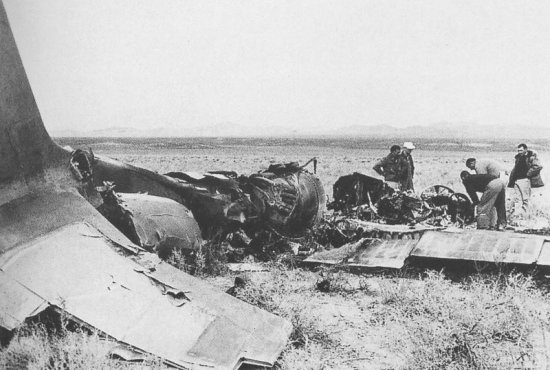 U-2 wreckage captured in the Soviet Union